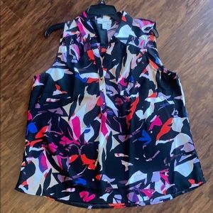 EUC Dana Bachman sleeveless top sz xl